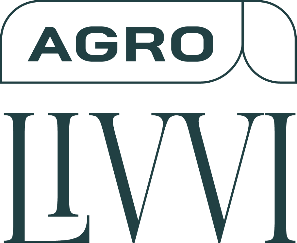 Logotipo AgroLivvi em verde escuro, agência de marketing digital para o agronegócio